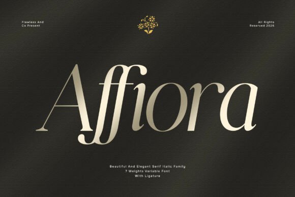 Affiora: A Timeless Serif Font