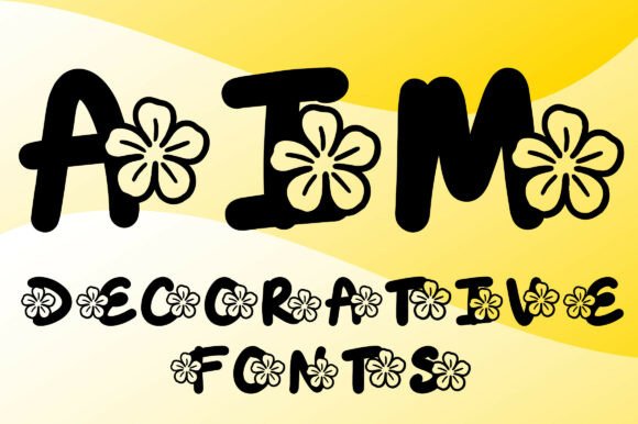 Aim: A Creative Font for Business Branding