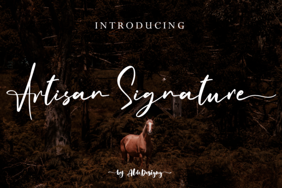 Artisan Signature Font: Elevating Small Business Branding