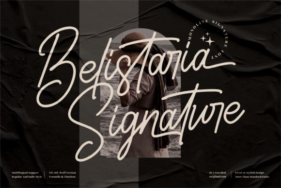 Belistaria Signature: A Script Font for High-Impact Campaigns