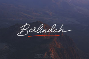 Berlindah Font Review: A Romantic Script for Brand Identity