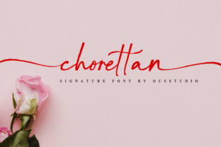 Chorettan Font: Handcrafted Elegance for Your Creations