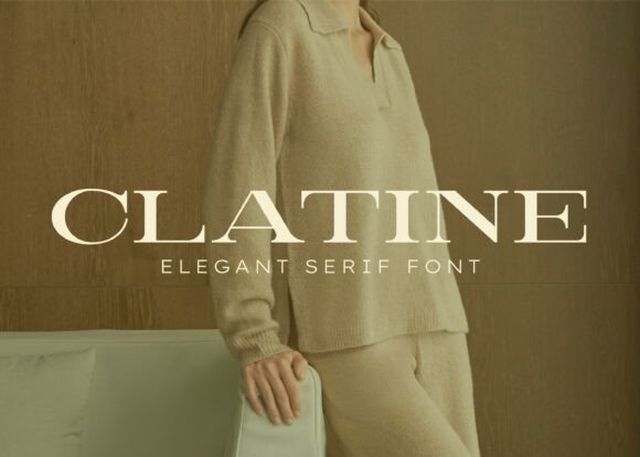 Clatine: A Serif Font for Elegant Design