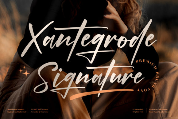 Elevate Brand Identity with Xantegrode Signature Typeface