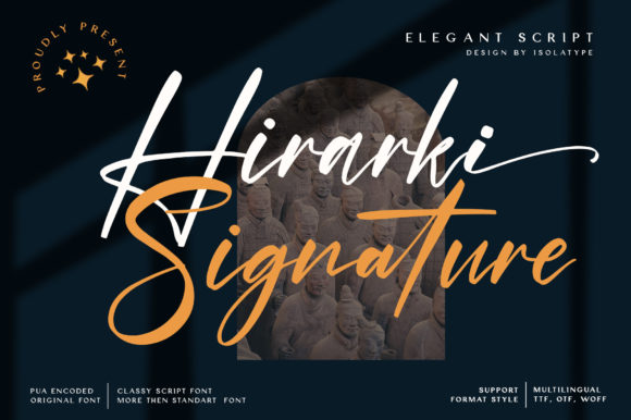 Elevate Web Design with the Hirarki Signature Typeface