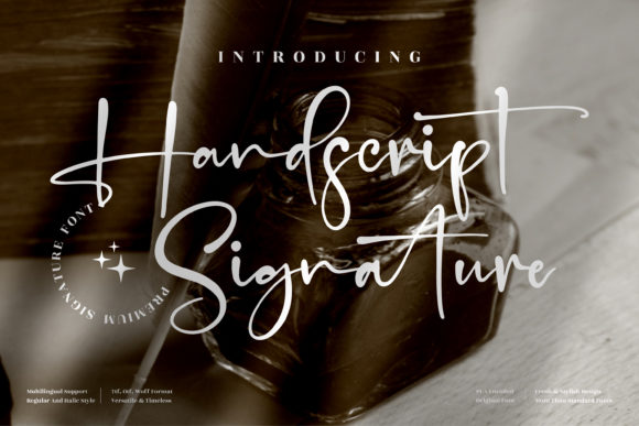 Handscript Signature: The Typeface That Elevates Campaigns
