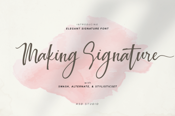 Making Signature: The Handwritten Font That Elevates Small Business Brands