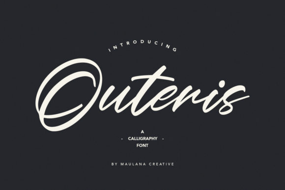 Outeris: A Handwritten Font for Impactful Campaigns