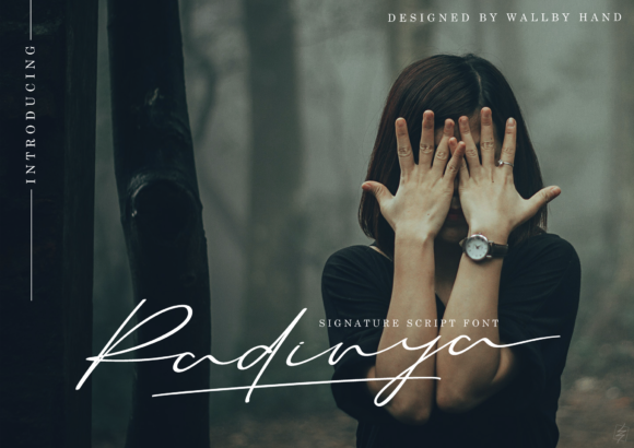 Radinya: A Script Font for Creative Branding