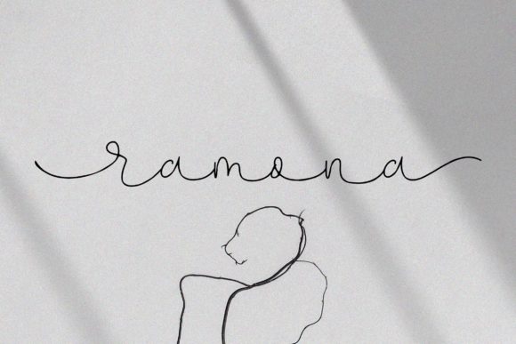Ramona Signature: A Graceful Script Typeface for Editorial Design