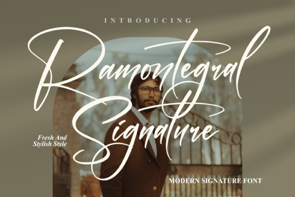 Ramontegral Signature: A Typeface for Authentic Branding