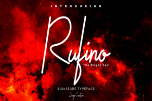 Rufino: A Script Font for Editorial Design