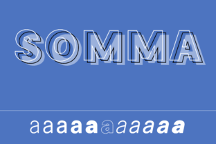 Somma Family: A Modern Font for Digital Marketing