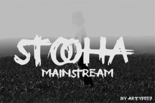 Stooha: A Playful Blackletter Font for Modern Editorial Design