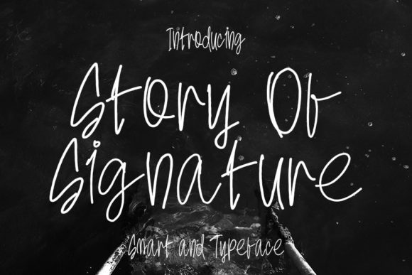 Story of Signature: A Handwritten Font for Modern Web Design