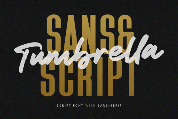 Tumbrella: A Stylish Font for Digital Marketing