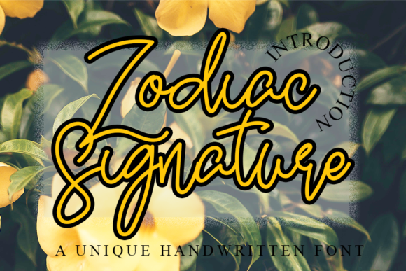 Zodiac Signature Review: A Friendly Handwritten Font for Brands